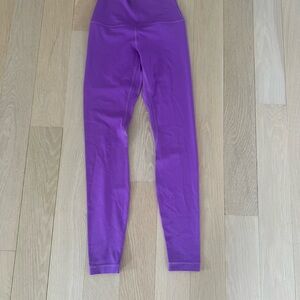 Purple, Lululemon align leggings - never worn